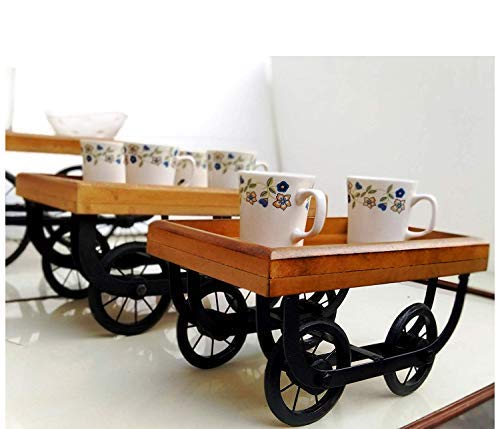 Wooden Serving Tray/Kart/Platters redaa Desi Look