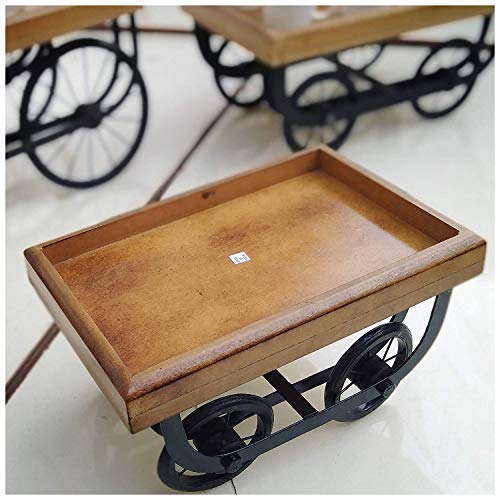 Wooden Serving Tray/Kart/Platters redaa Desi Look - Image 3