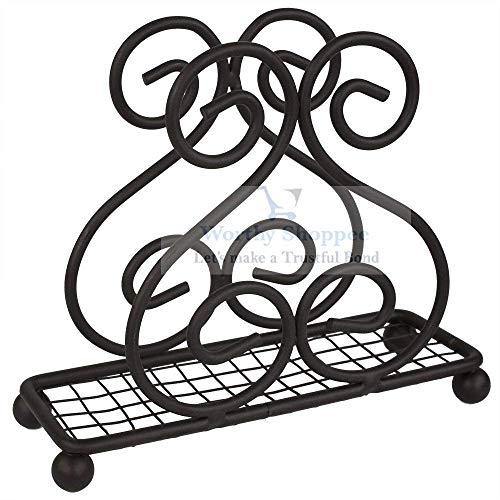 Worthy Shoppee Iron Napkin Holder for Dining Table, Tissue Paper Stand - Image 5