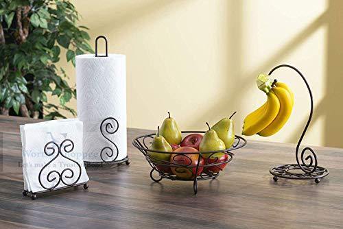 Worthy Shoppee Iron Napkin Holder for Dining Table, Tissue Paper Stand - Image 6