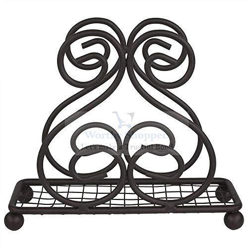Worthy Shoppee Iron Napkin Holder for Dining Table, Tissue Paper Stand - Image 9